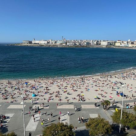 Апартаменты Piso Con Vistas A La Playa De Riazor Ла-Корунья Экстерьер фото